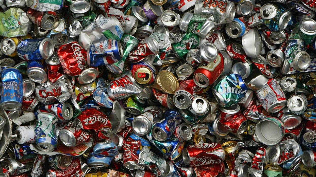 pop cans