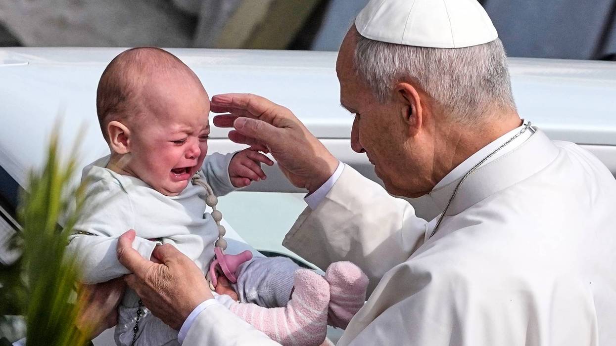 Pope Leo XIV rejects claims that God justifies war in Palm Sunday Mass message