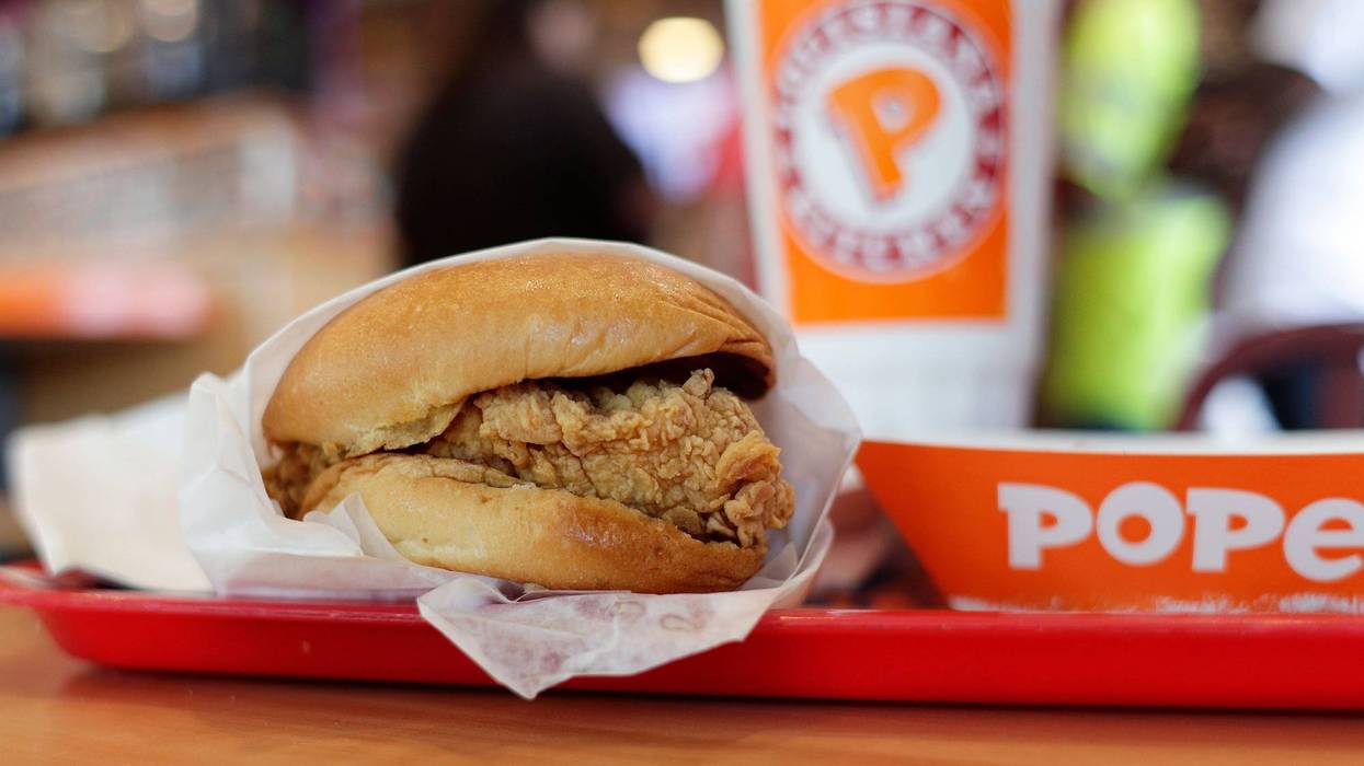 Popeyes announced Monday the spicy chicken sandwich would return on November 3rd as a permanent item, and it doesn't anticipate running out.