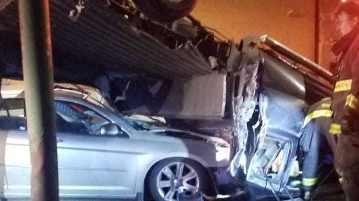Porsche Pileup