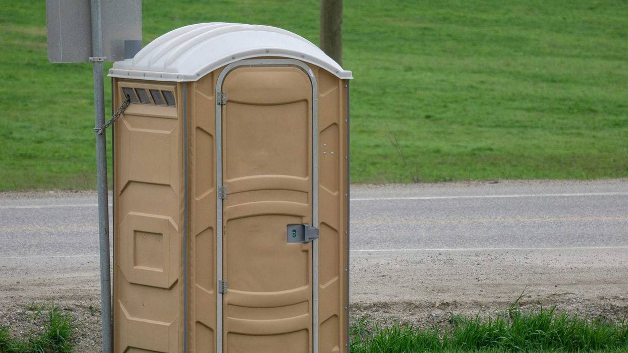 Port-a-potty.