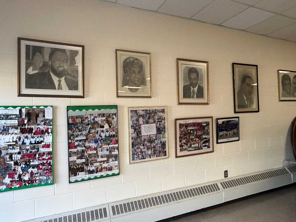 Portraits in the YMCA senior center