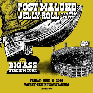 Post Malone and Jelly Roll team up for 'The BIG ASS Stadium Tour Part 2'