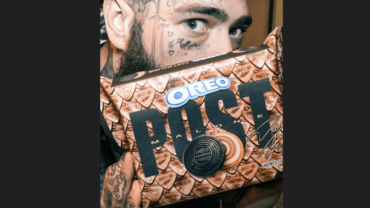 Post Malone new Oreo flavored