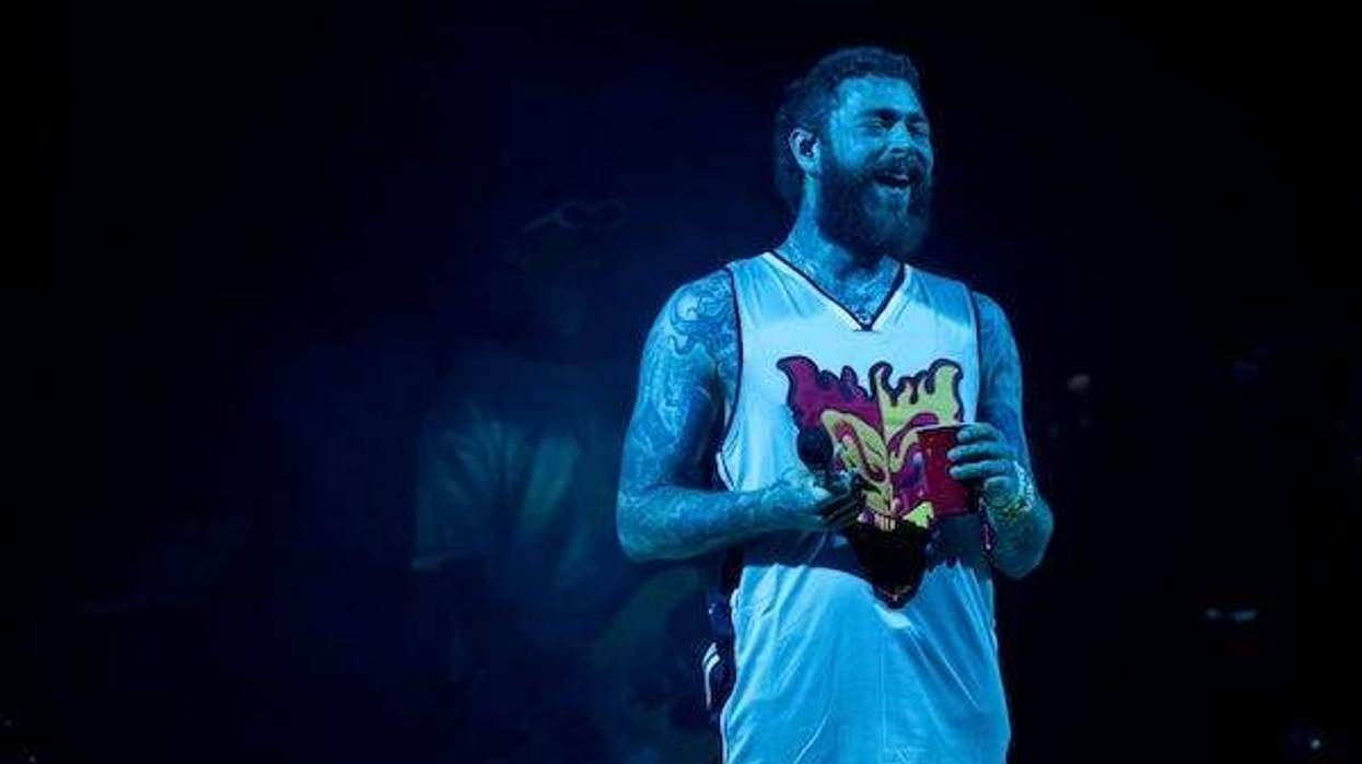 Post Malone performs for his If Ya'll Weren't Here, I'd Be Crying Tour at Pine Knob Music Theatre in Clarkston on Tuesday, July 11, 2023