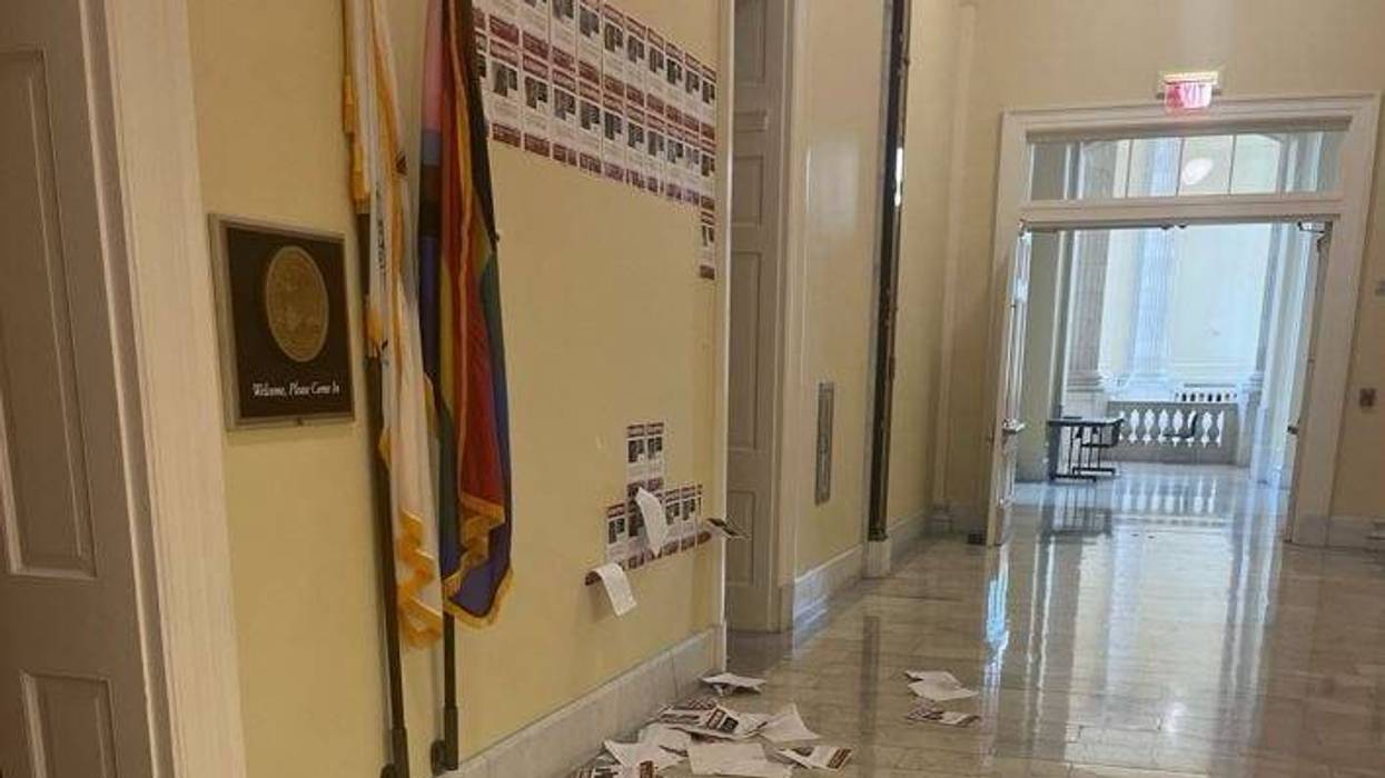 Posters of hostages in Gaza torn down