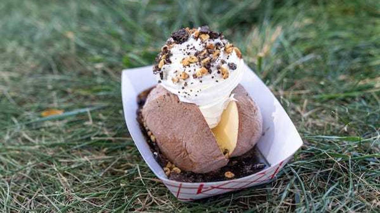 Potato Ice Cream, a novelty ice cream dish found in Boise Idaho