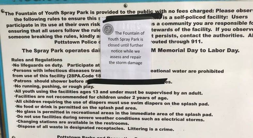 Pottstown flood clean-up continues, with 7-figure price tag