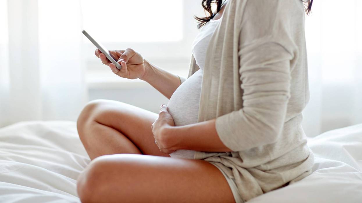 pregnant woman