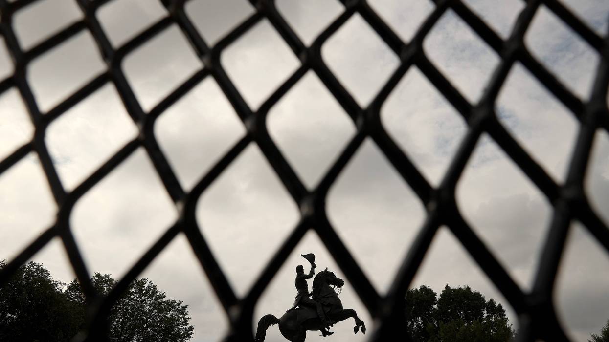 President Andrew Jackson statue