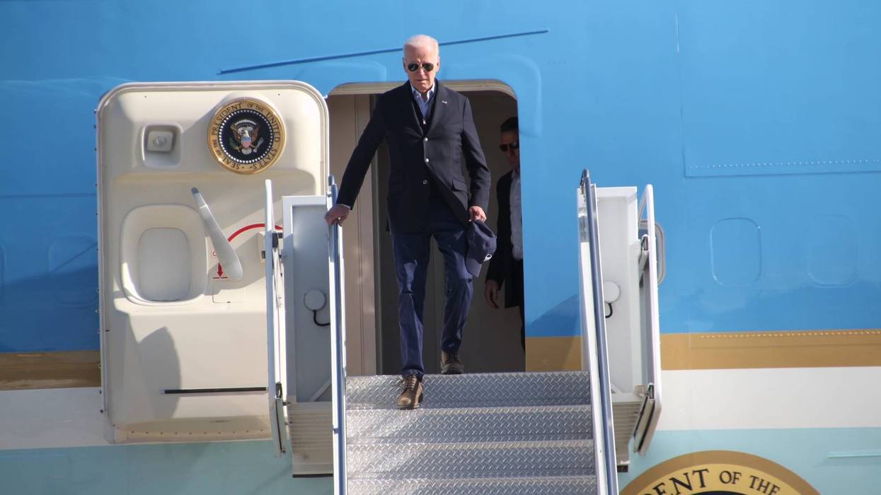 President Biden has touched down in the Bay Area to begin his visit traveling to areas impacted by extreme storm damage.