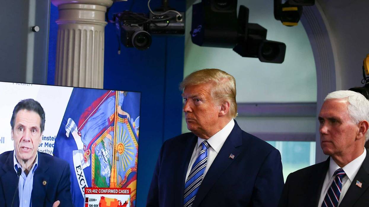 President Donald Trump and Governor Andrew Cuomo