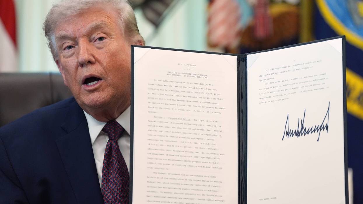 Democrats sue to block Trump's executive order targeting mail ballots