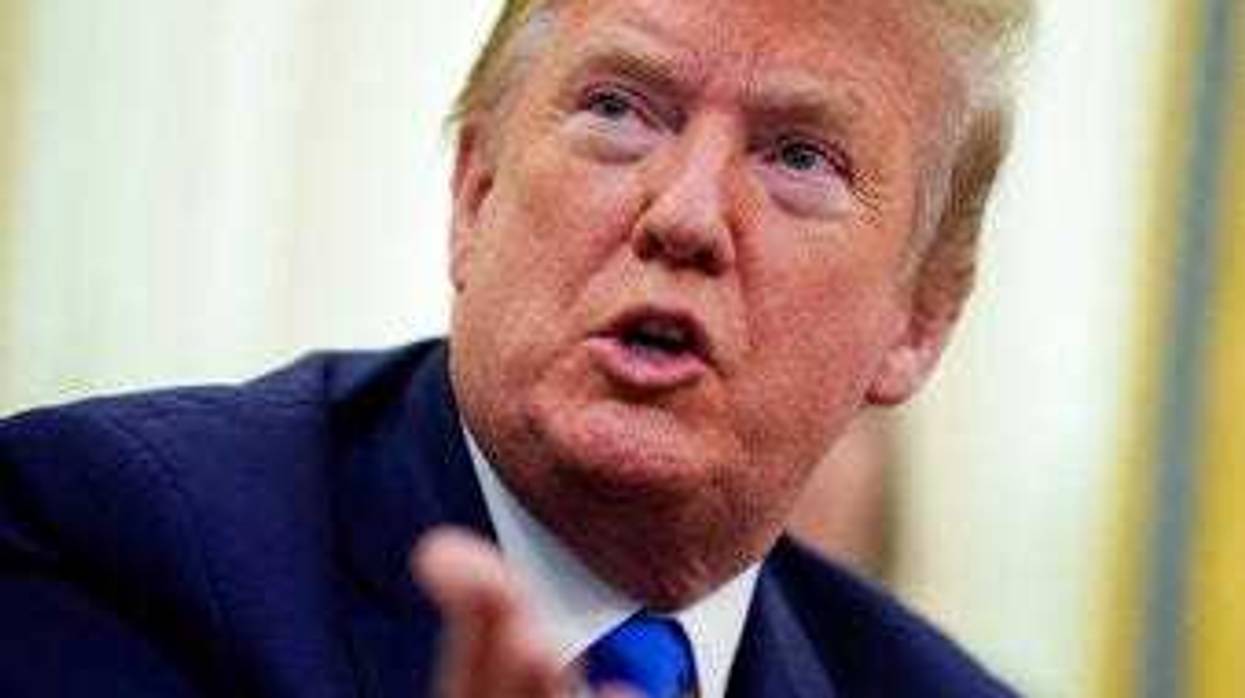 President Donald Trump speaks during an event to sign a proclamation in honor of World Nurses Day, in the Oval Office of the White House, Wednesday, May 6, 2020, in Washington. (AP Photo/Evan Vucci)