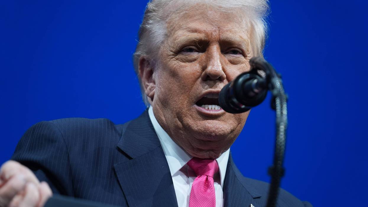 President Donald Trump speaks during the Saudi Investment Forum at the Kennedy Center, Wednesday, Nov. 19, 2025, in Washington.