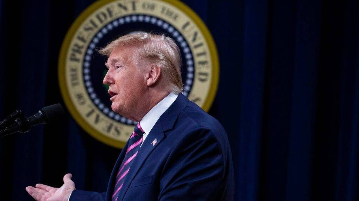 President Donald Trump speaks during the White House Summit on Child Care and Paid Leave in the South Court Auditorium on the White House complex, Thursday, Dec. 12, 2019, in Washington.