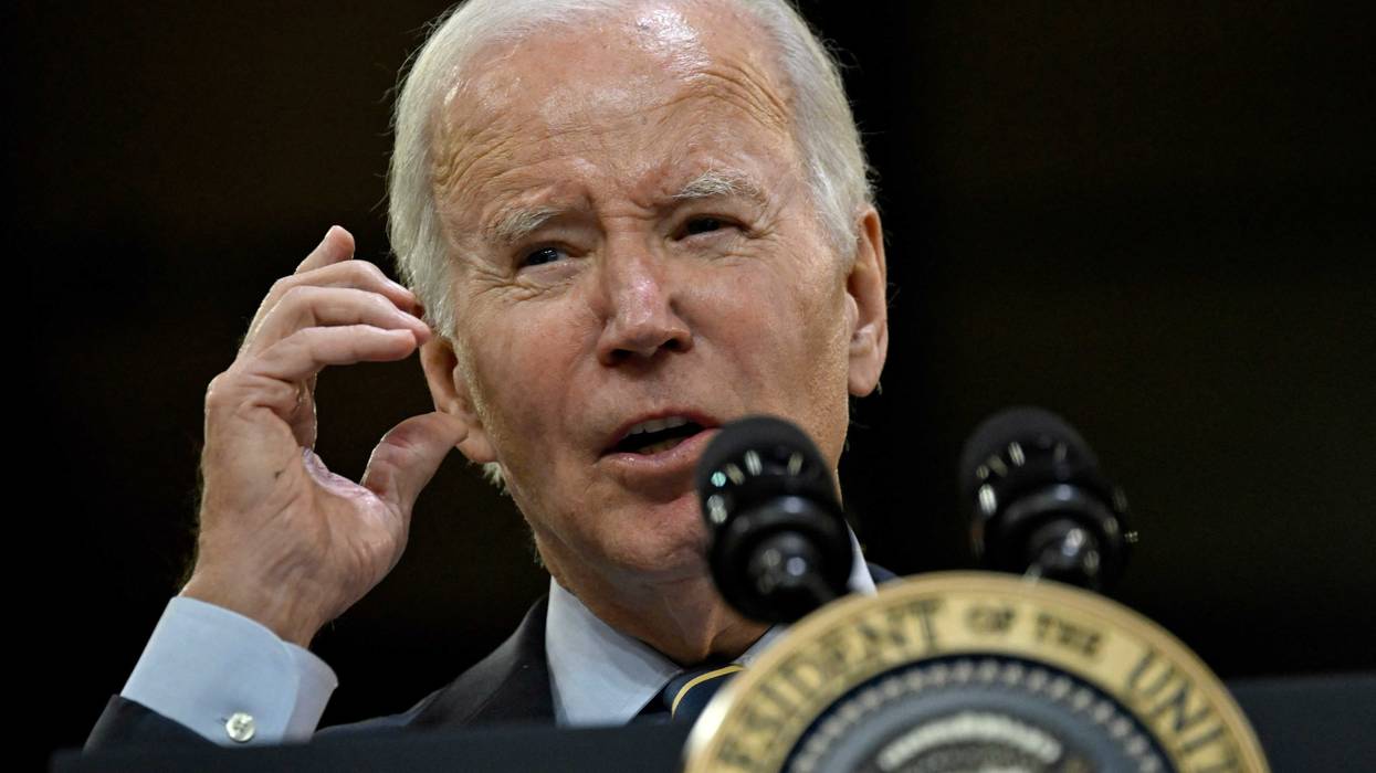 President Joe Biden delivers remarks on his "Bidenomics" economic agenda and his "Investing in America" agenda at an Amtrak facility in New Castle County, Del., on Nov. 6, 2023.