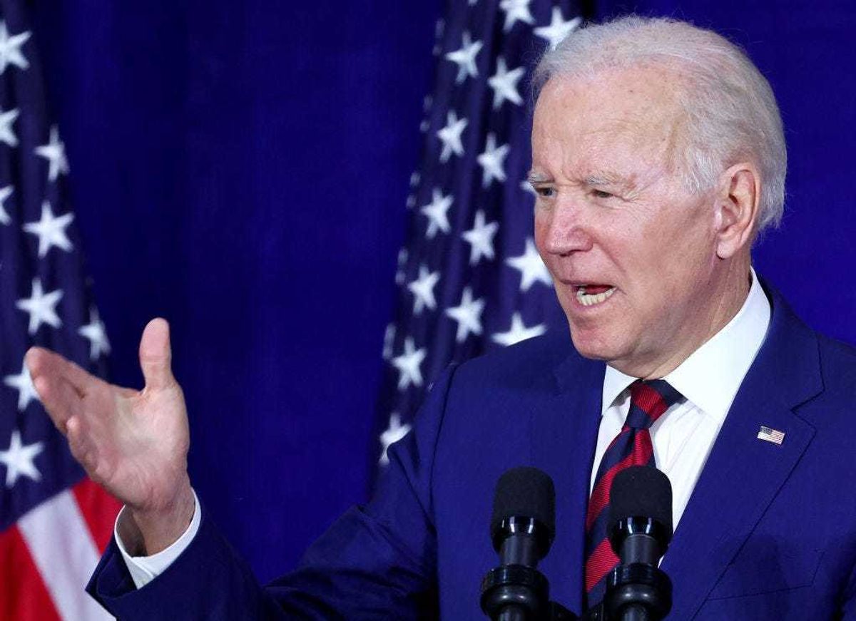 President Joe Biden delivers remarks on reducing gun violence at the Boys and Girls Club of West San Gabriel Valley on March 14, 2023 in Monterey Park, California.