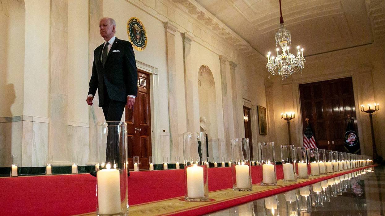 President Joe Biden walks to the podium to deliver remarks on the recent mass shootings from the White House on June 02, 2022 in Washington, DC.