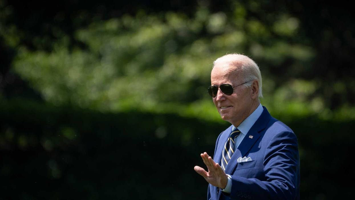 President Joe Biden waves as he walks to Marine One on the South Lawn of the White House July 20, 2022 in Washington, DC