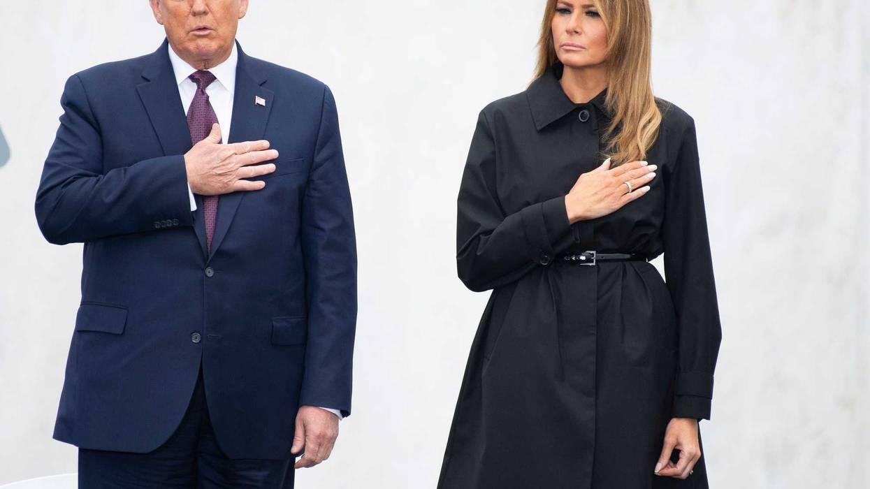 President Trump and First Lady Melania Trump