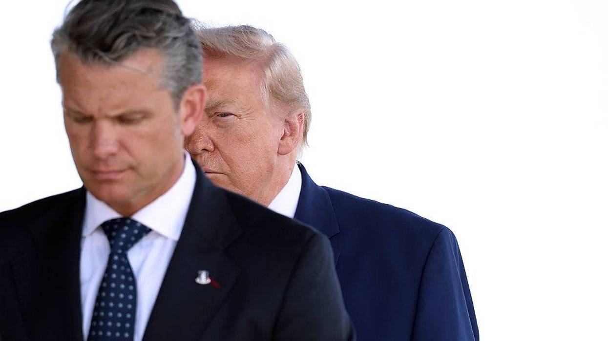 President Trump Attends Dignified Transfer For Fallen US Troops In Delaware