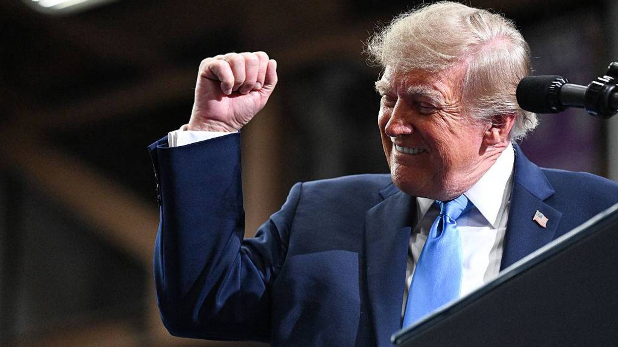 President Trump Attends Rally In Ohio For Republican Midterm Candidates