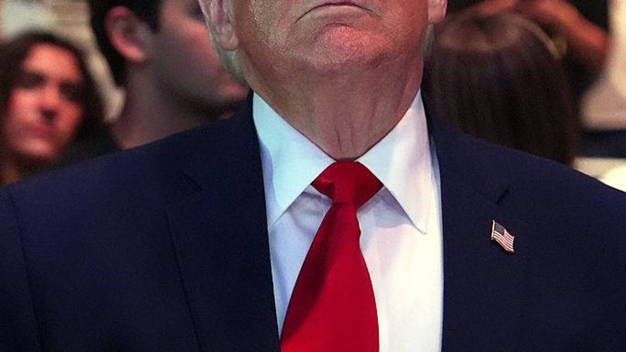 President Trump Attends UFC Fight At Kaseya Center In Miami