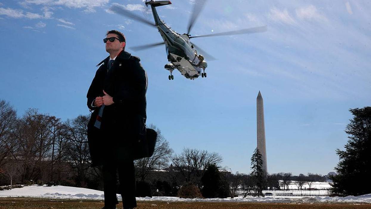 President Trump Departs D.C. En Route To Iowa