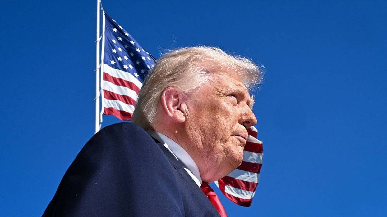 President Trump Departs Washington Enroute To Miami, Florida