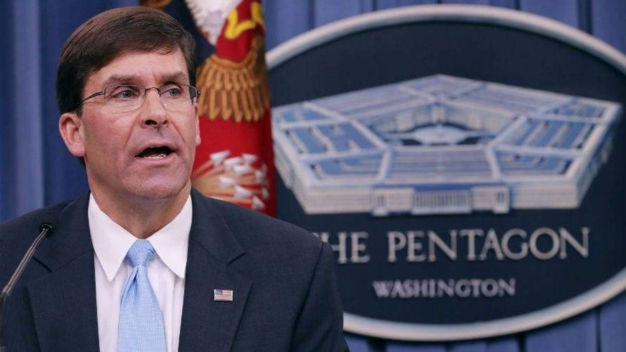 President Trump formally nominates Mark Esper to be Secretary of Defense.