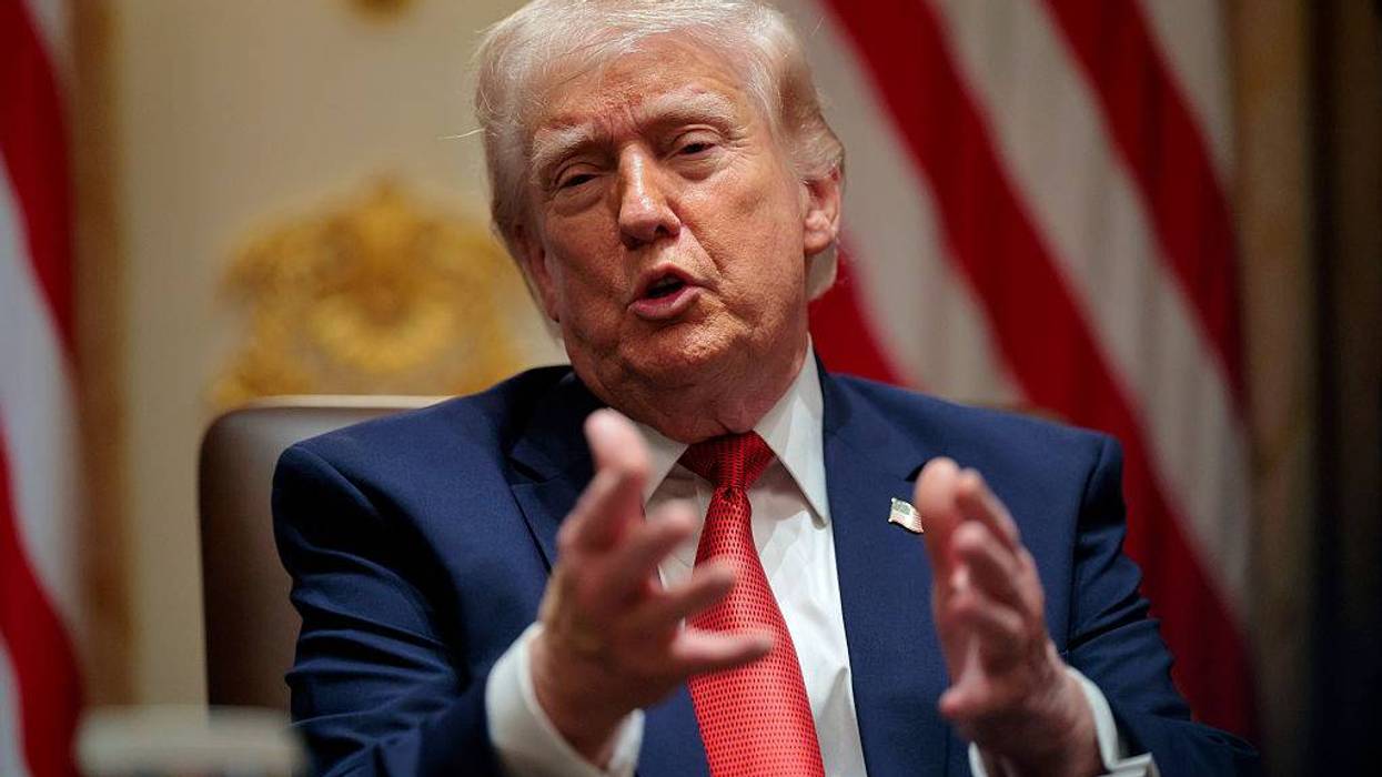 President Trump Meets With His Cabinet At The White House