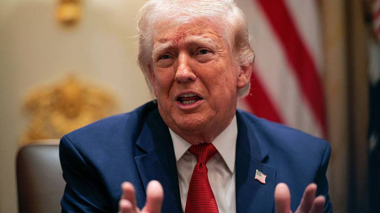 President Trump Meets With His Cabinet At The White House