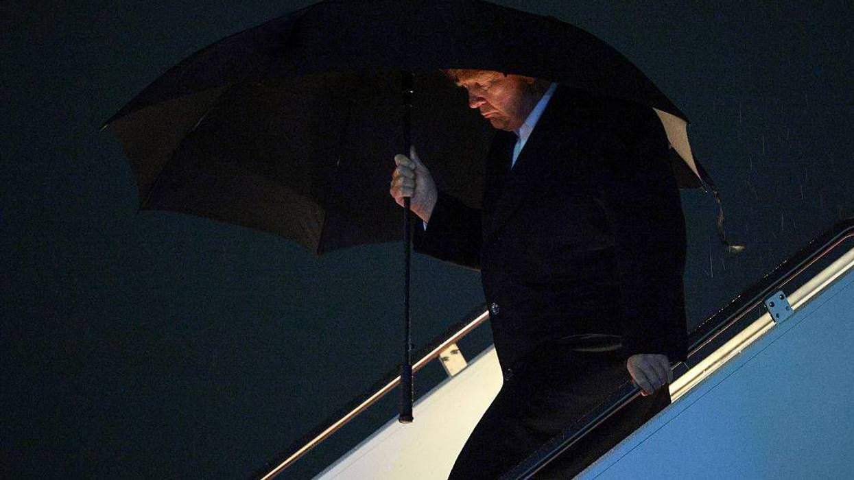 President Trump Returns To Washington From UNGA In New York