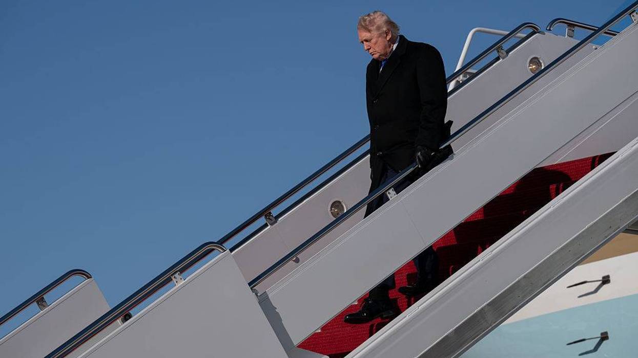 President Trump Returns To Washington On Monday
