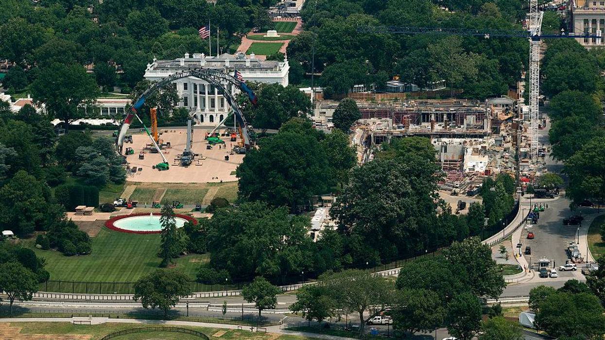 President Trump Says Newly-Renovated Reflecting Pool May Need To Be Drained For Further Repairs
