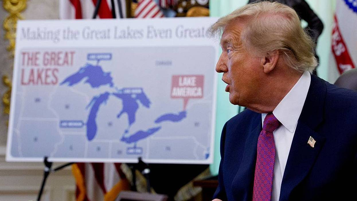 President Trump Signs Executive Order To Rename Lake Ontario as "Lake America"