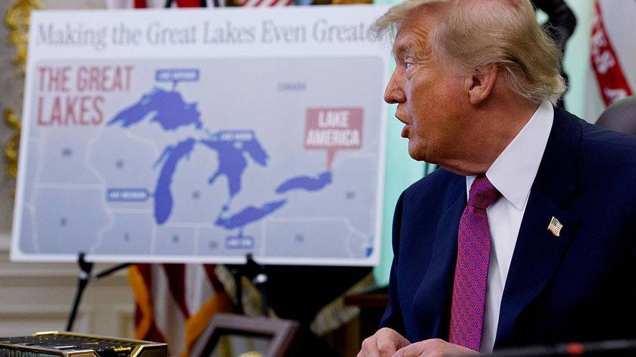 President Trump Signs Executive Order To Rename Lake Ontario as "Lake America"