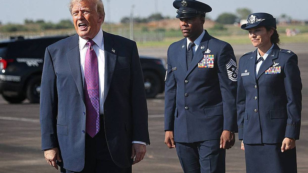 President Trump Travels To Houston