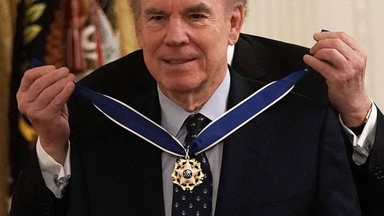 Presidential Medal of Freedom to Hall-of-Fame quarterback Roger Staubach during an East Room ceremony November 16, 2018 in Washington, DC.