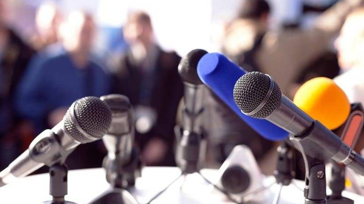Press Confrence, News Conference, Microphones, Press, Media