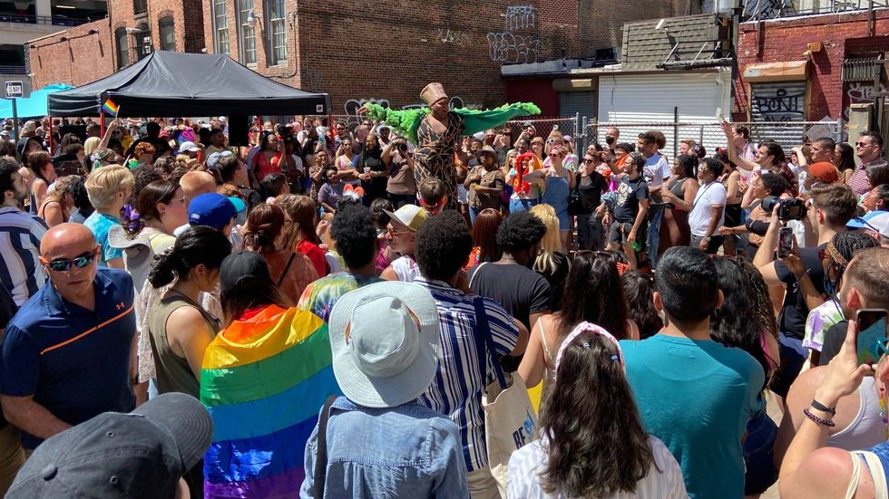 Pride Fest 2022 featured a tribune to Philadelphia ballroom community, called Kiki Alley.