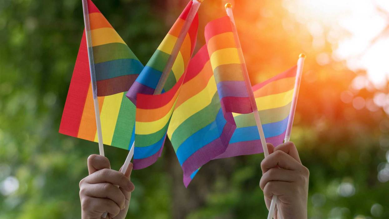 pride flags