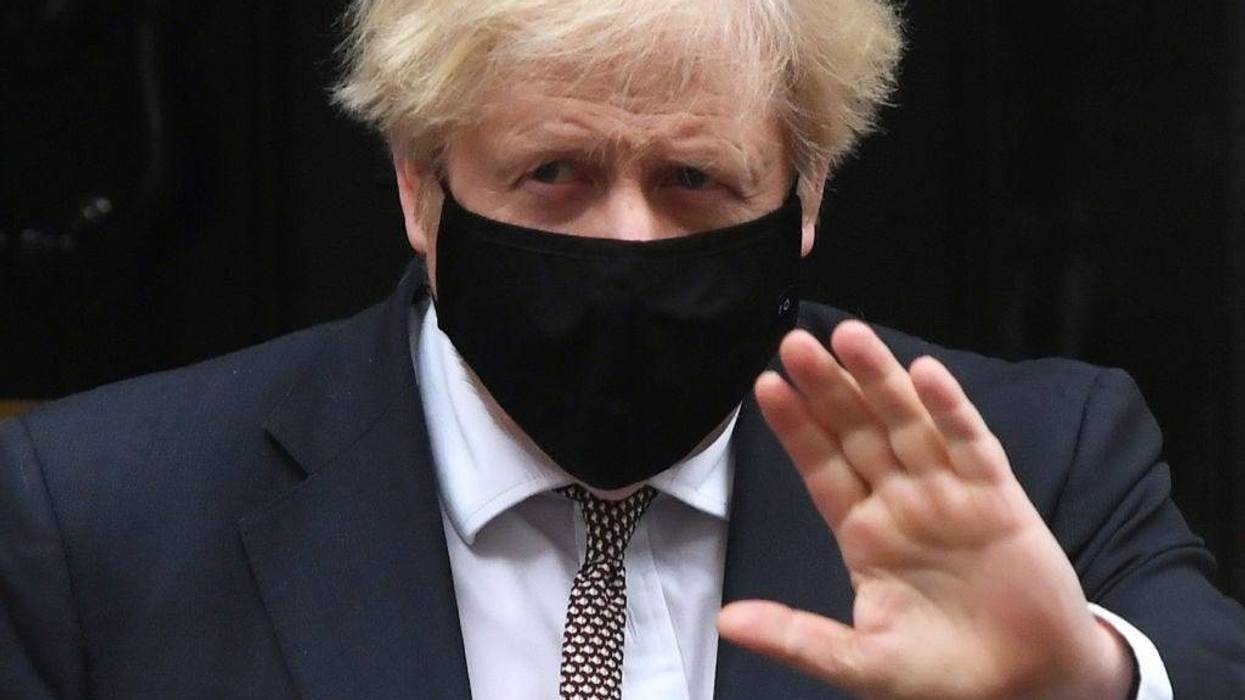 Prime Minister, Boris Johnson leaves number 10 Downing Street