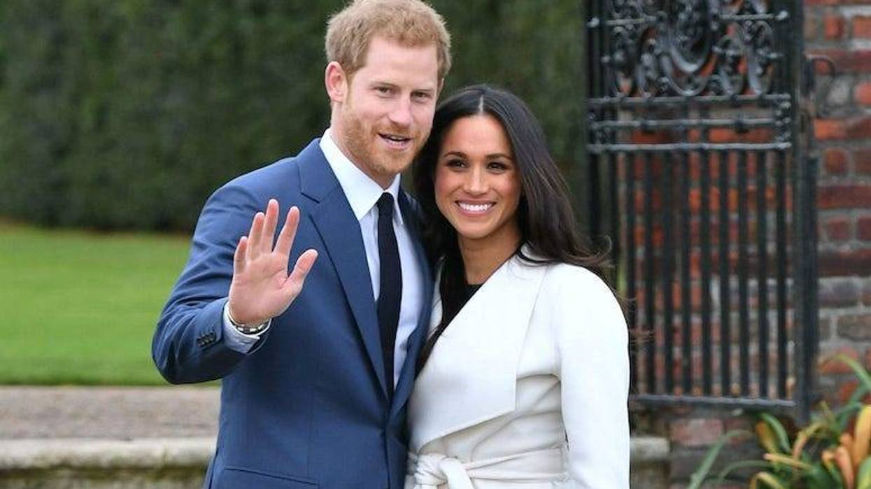 Prince Harry, Meghan Markle, Sunken Garden, Kensington Palace, 2019