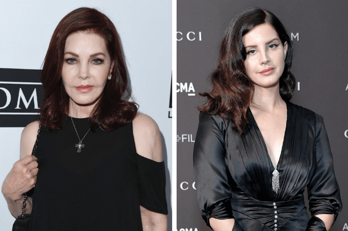 Priscilla Presley and Lana Del Rey
