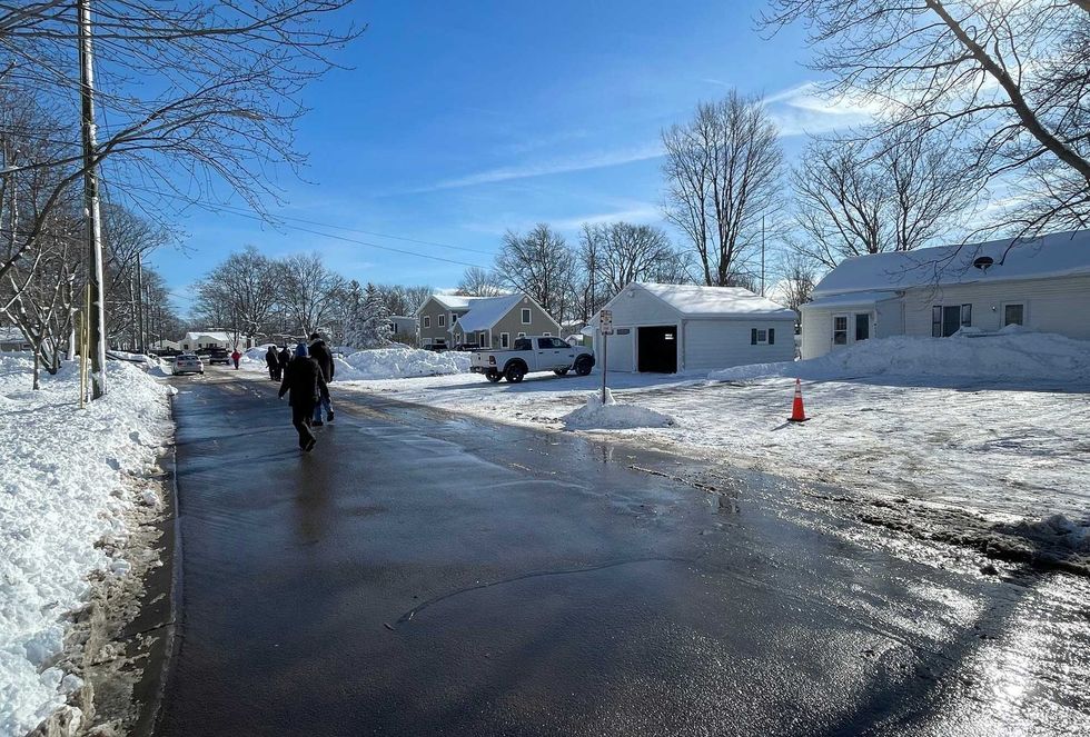 Private lot outside Highmark Stadium
