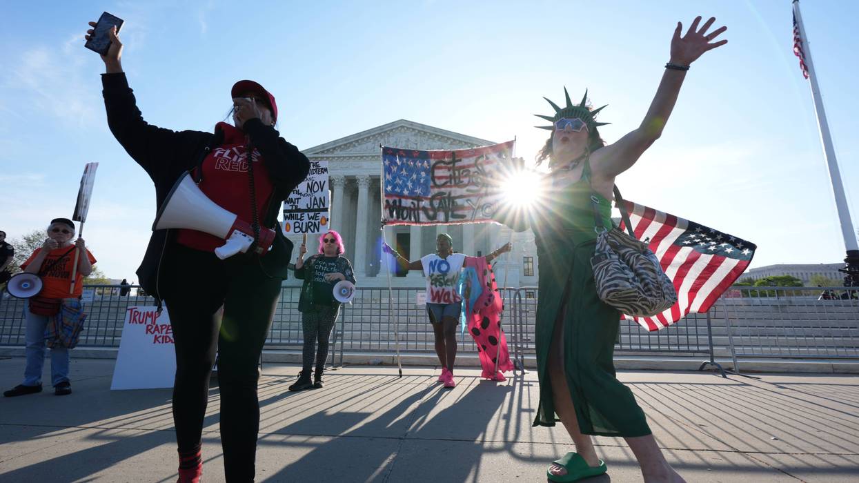 Trump goes to the Supreme Court as it hears arguments over his bid to limit birthright citizenship