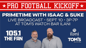 Pro Football Kickoff Live Broadcast with Isaac & Suke