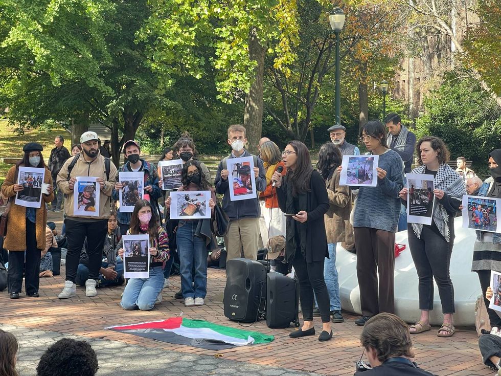 pro-Palestinian demonstration